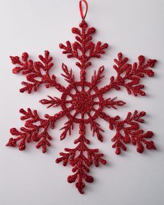 Decorative Snowflake Ornaments - Image 2