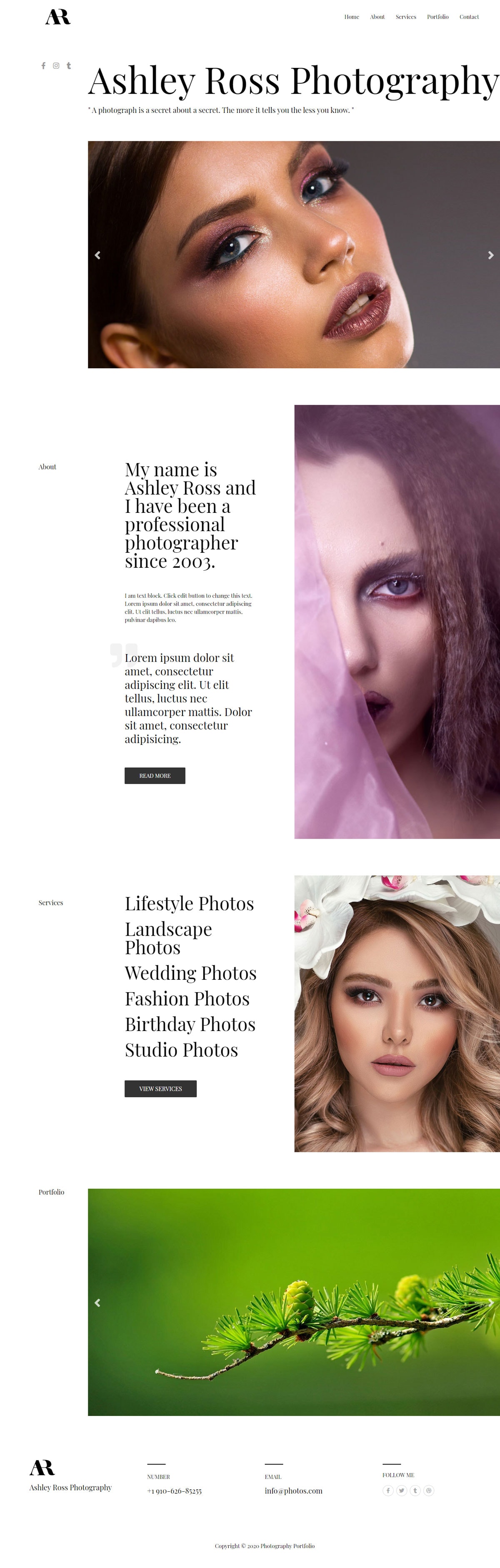Photography Portfolio