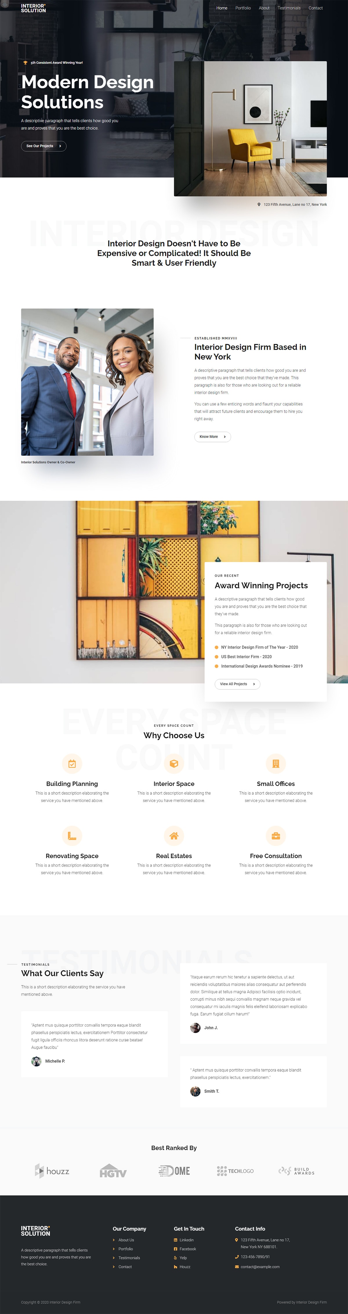 Interior Design Firm