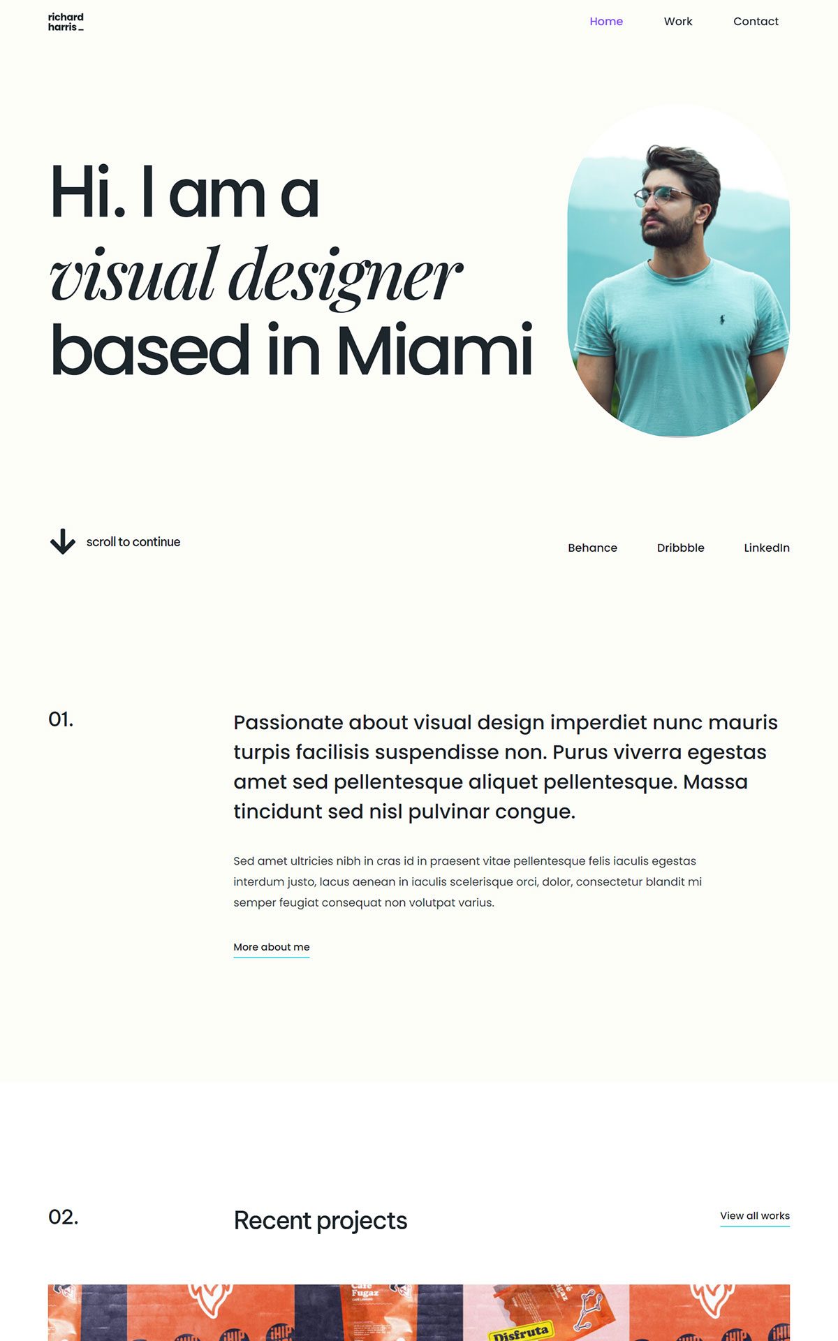 Visual Artist Portfolio